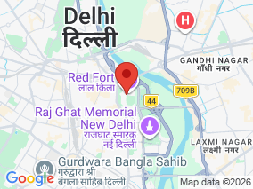Map of Site Report: Delhi - Red Fort, India